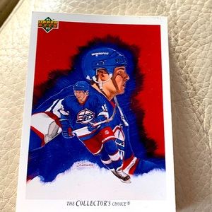 Winnipeg jets 1991 -92 upper deck hockey team. New pkg  20 cards.